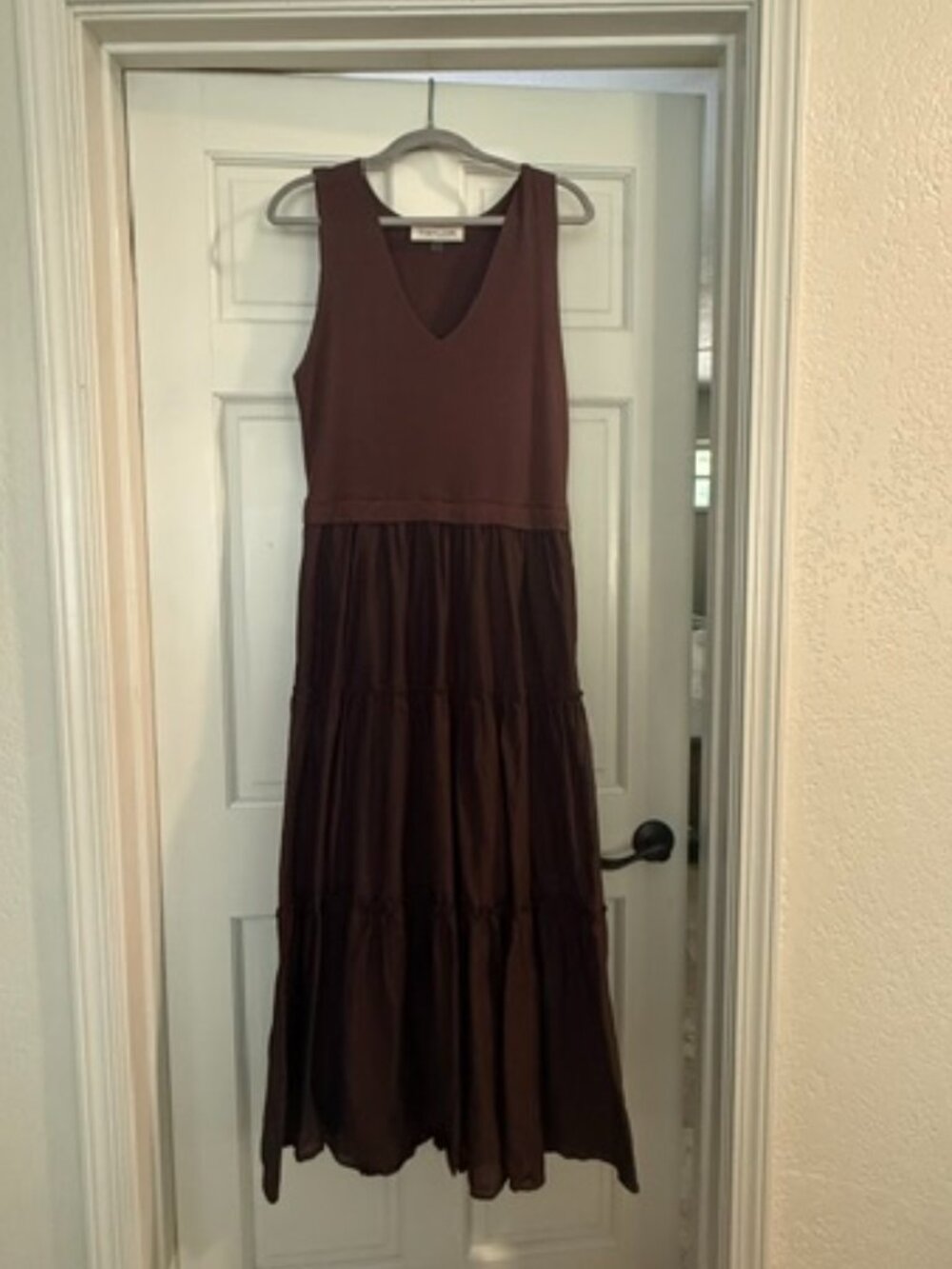 Brown Taylor Dress Sz Large